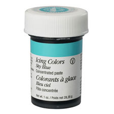 Sky Blue Icing Color