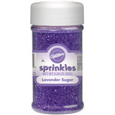 Lavender Colored Sugar