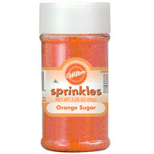 Orange Colored Sugar