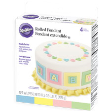 Pastel Fondant Colors