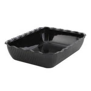 Black Deli Crock 13x10x3