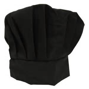 Chef Hat Black