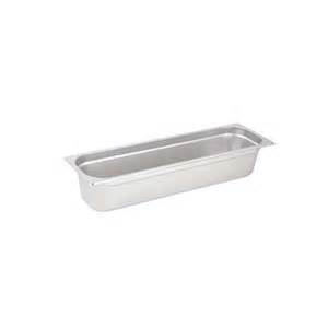Half Long Size Food Pan 4"