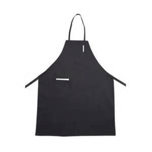 Bib Apron 3 pocket Black