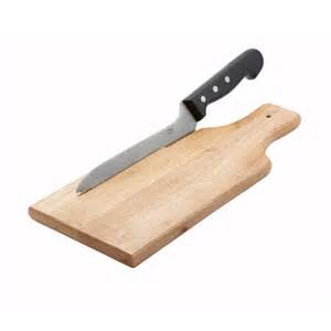 Bread board w/ Knife Slot