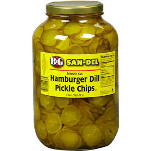 Pickles Ksh/Dill CHIPS 1 gal