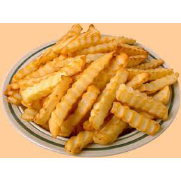 French fries KRINKLE CUT 6/5#